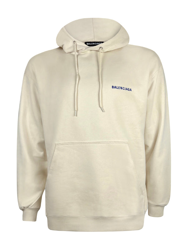 Balenciaga Vintage Cream Hoodie