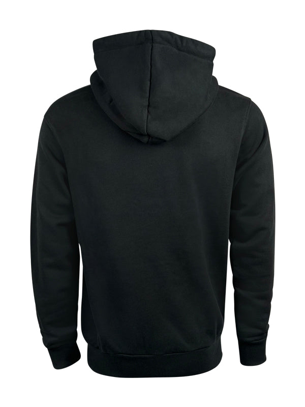 Palm Angels St Mortiz Heart Sprayed Black Hoodie