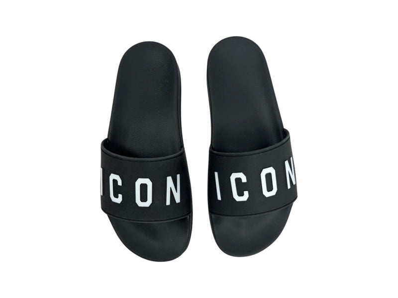 Dsquared2 Icon Black Sliders